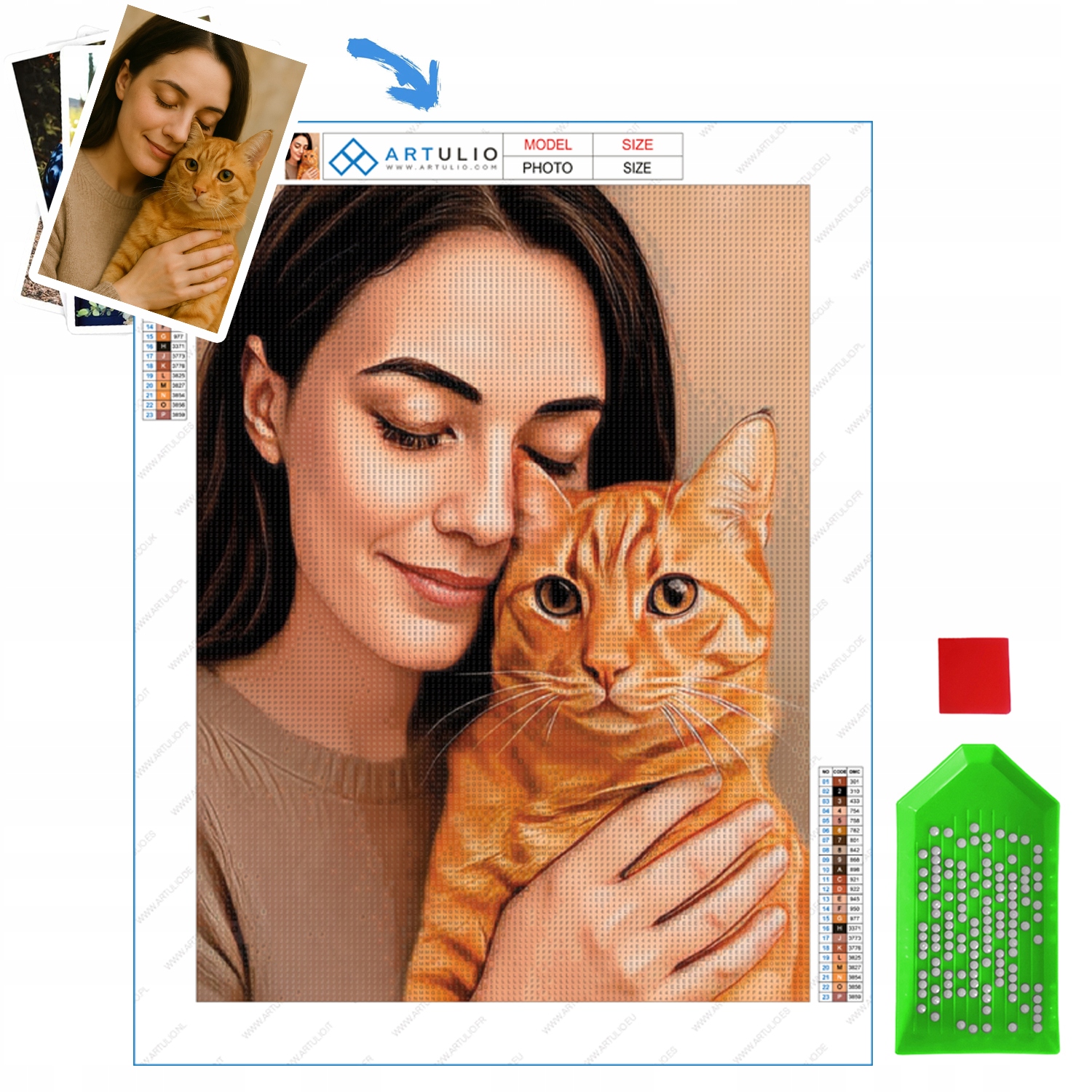 Diamantová Výšivka Z Fotografie 30x40 Diamond Painting