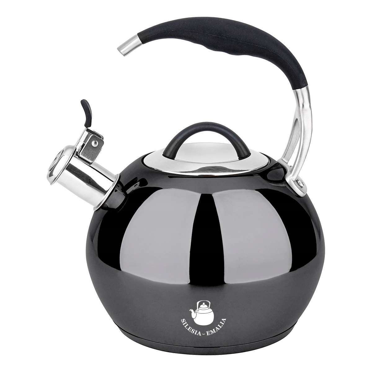 Konvice z nerezové oceli Závěs 3L černá Indukce Plyn