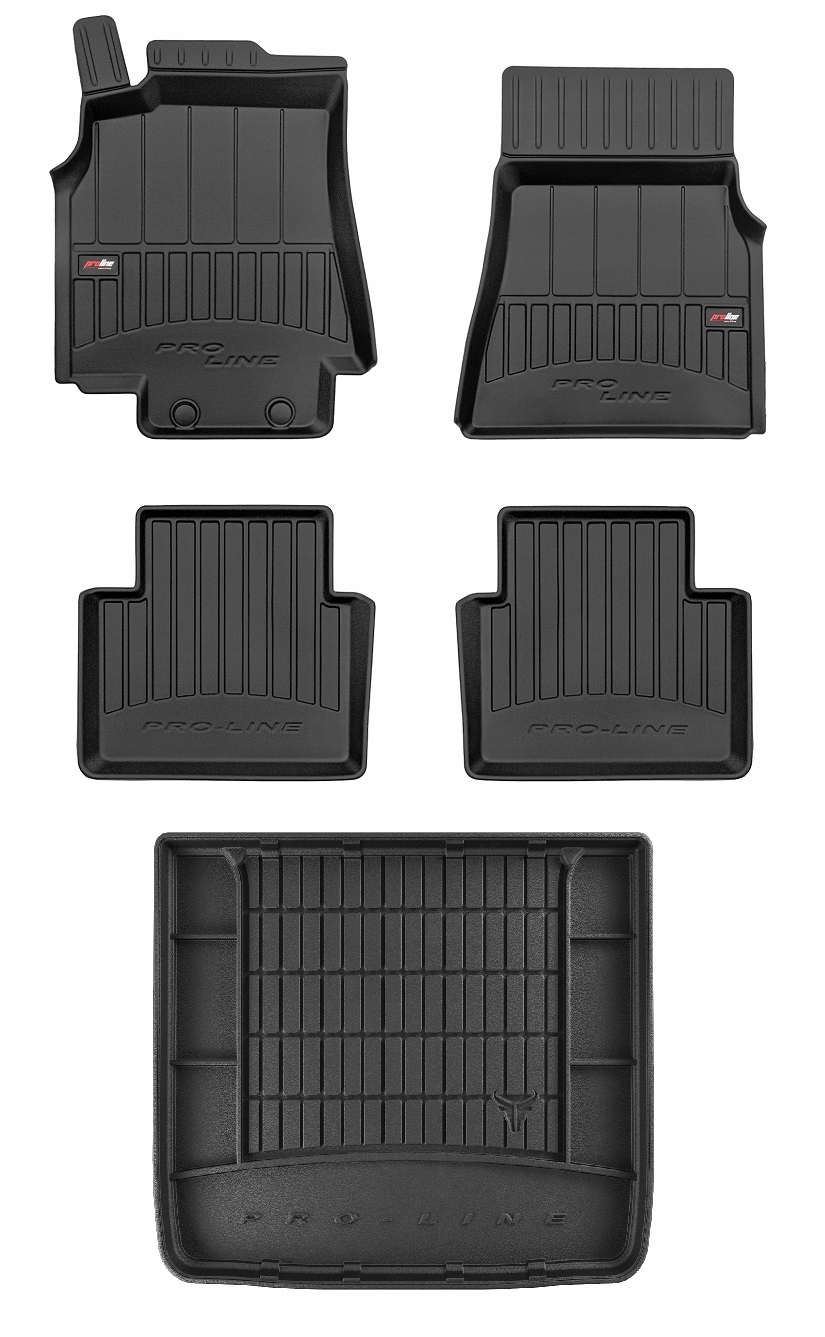 Sada 3D gumových koberců Mercedes B W245 2005-2011 dkz