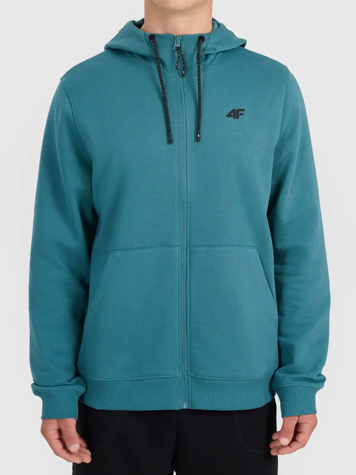 Bluza Męska Dresowa 4F Z Kapturem Rozpinana Sportowa XL M2551 SS26