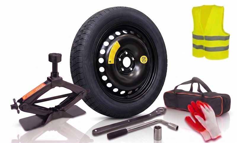 Dojazdové Koleso 155/90R18 Mazda CX-7 A 2005-2012 Originálna Sada S Vestou