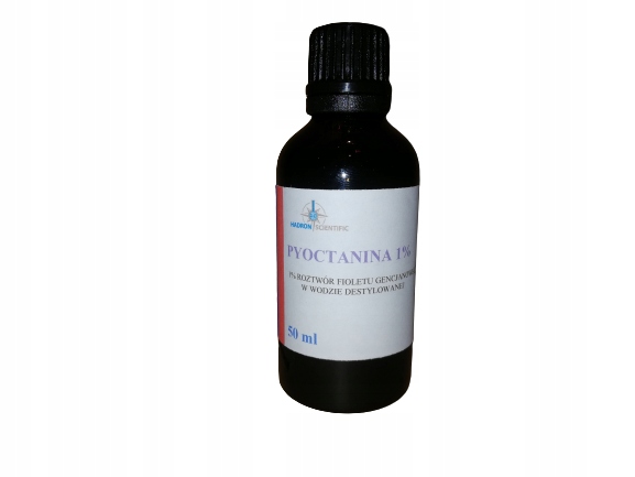 

Pyoctanina 1% Fiolet Gencjanowy roztwór wodny 50ml