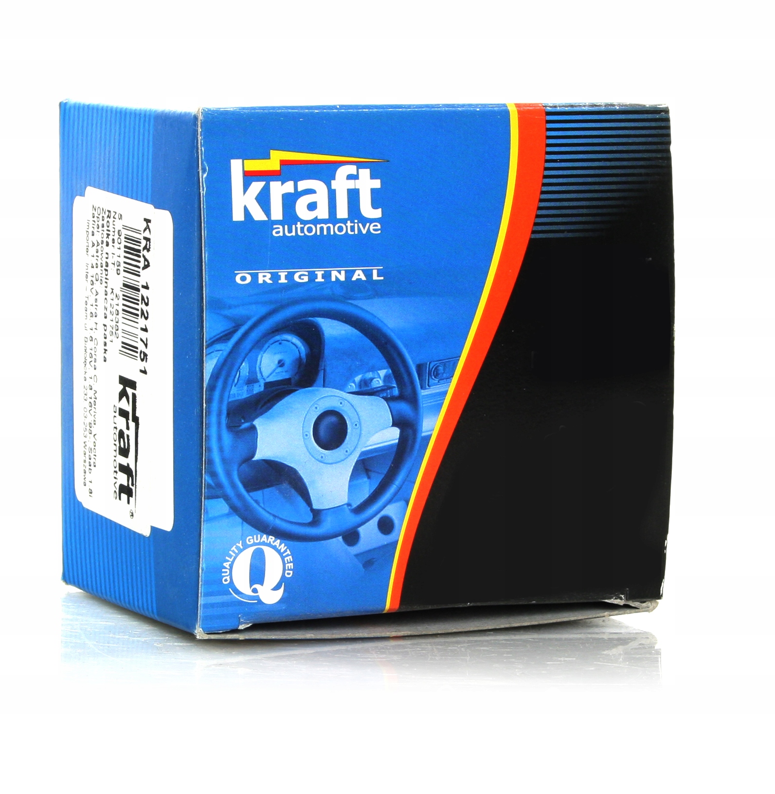 4100410 - Kraft підшипник заднього колеса AUDI A3 GOLF ALTEA