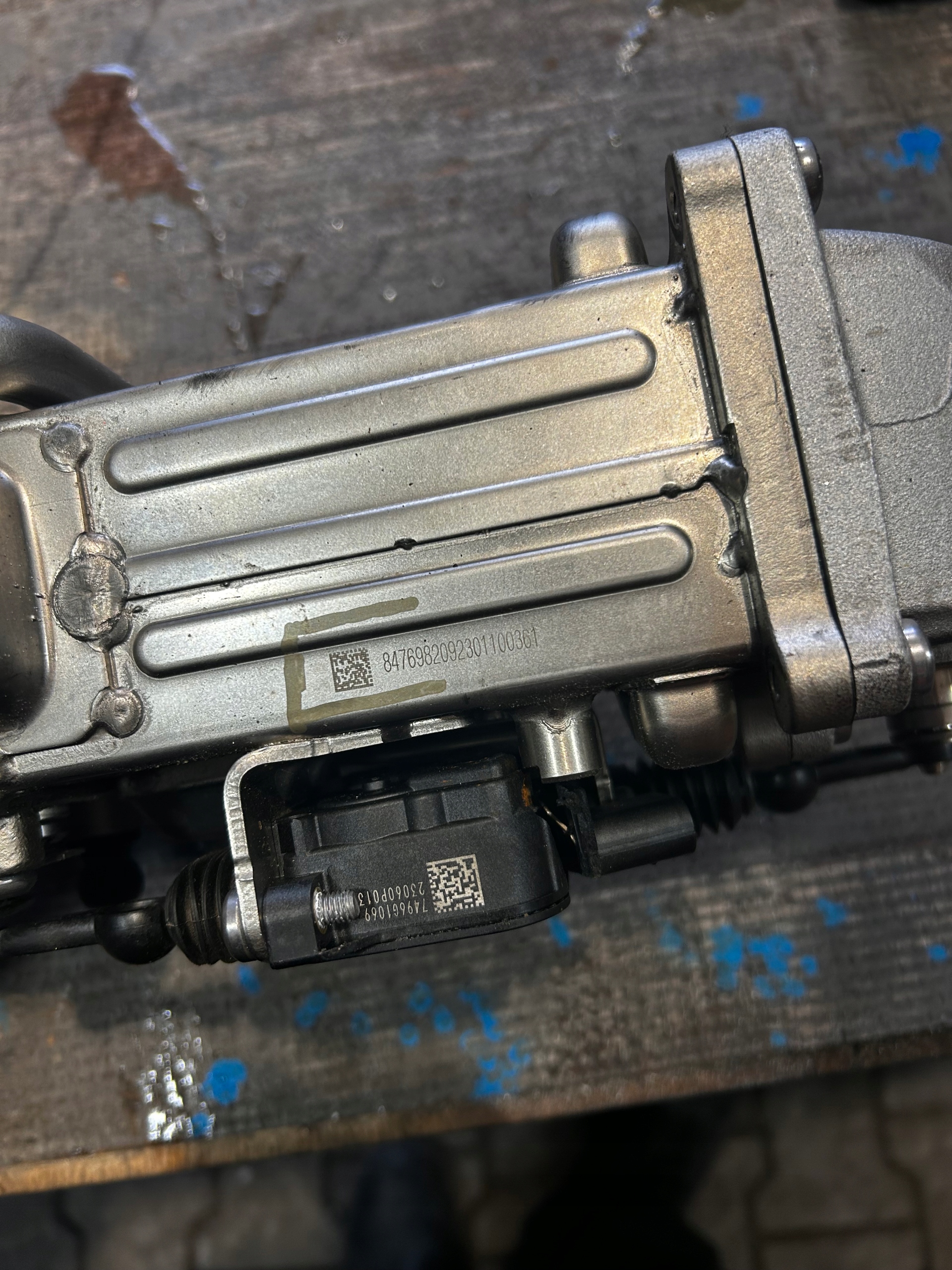 3103. egr ventil chladic BMW B57 8476982