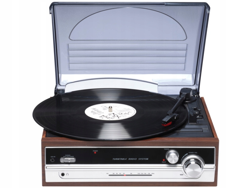 Gramofon Denver VPR-190 Orzechowy