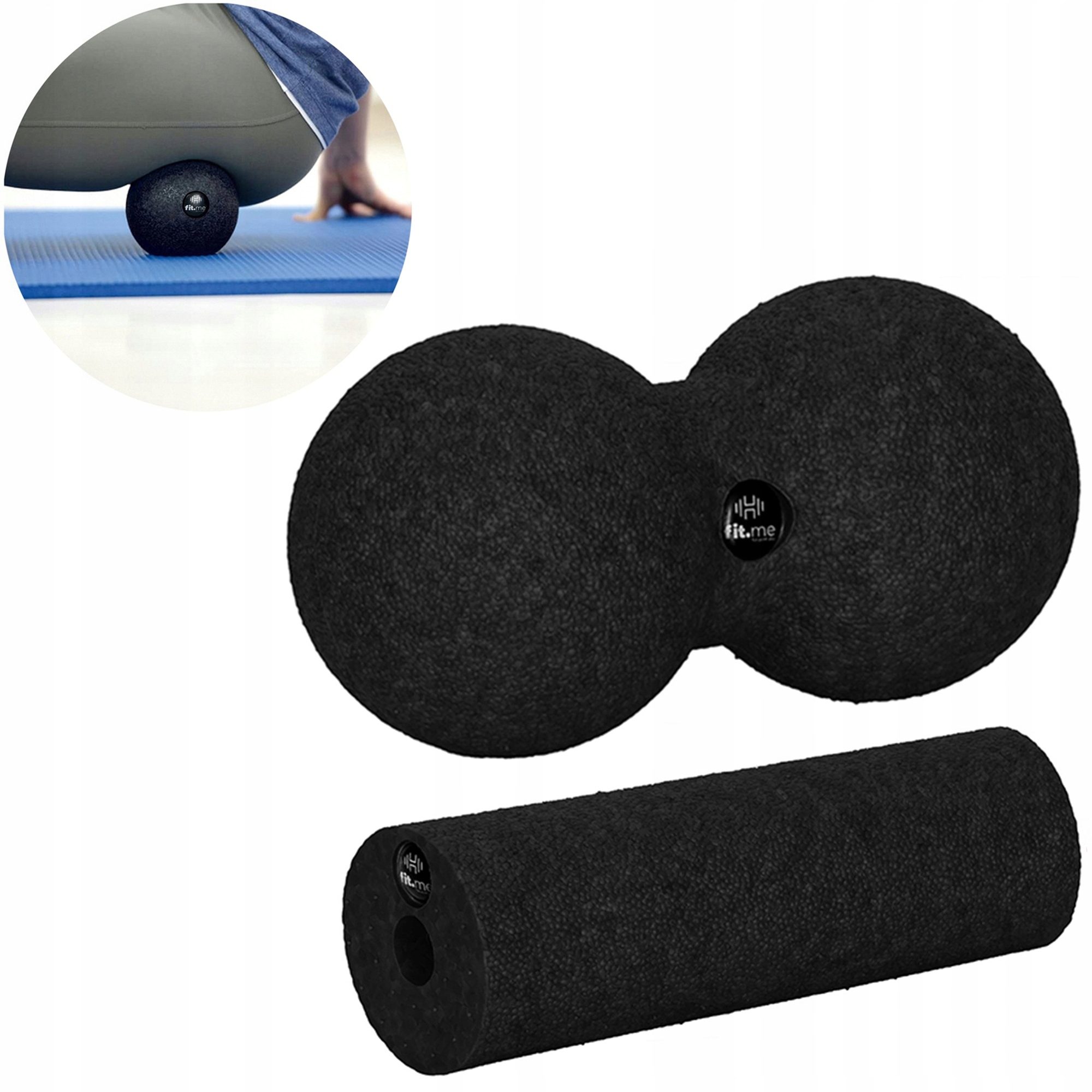 

Zestaw Do Masażu Epp Mały Wałek Piłka Duoball