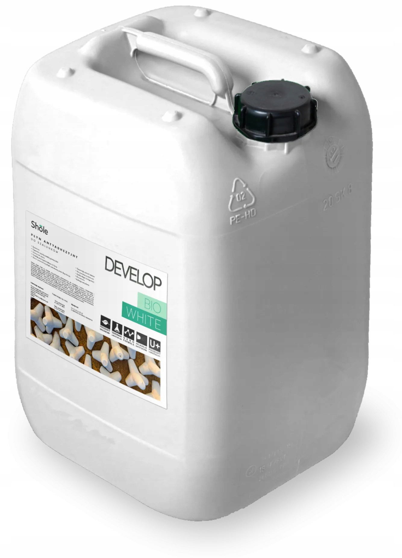 

Shole Bio white Emulsja antyadhezyjna 20l Szalunki