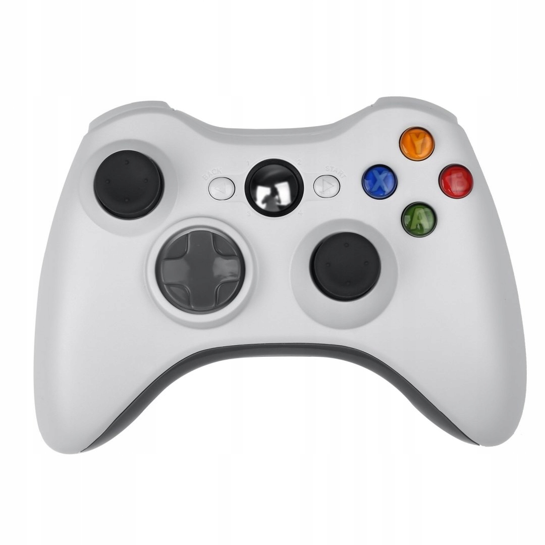 Pad bezprzewodowy do konsoli Microsoft Xbox 360 biały