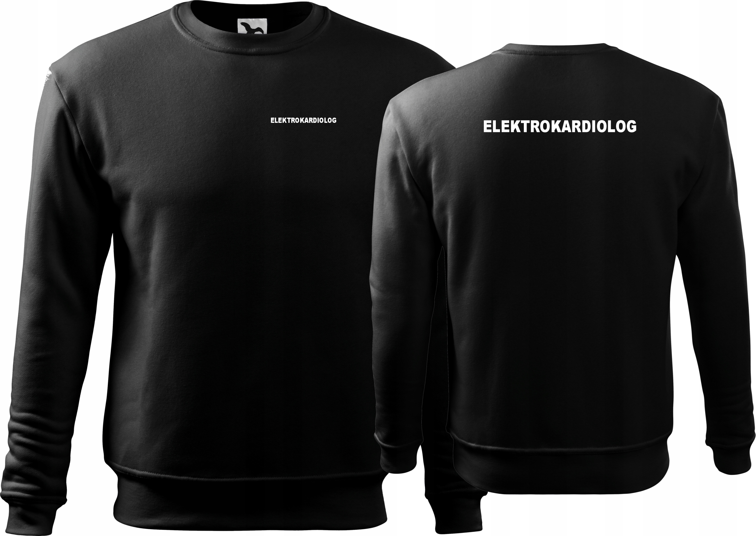 

Bluza medyczna z nadrukiem Elektrokardiolog
