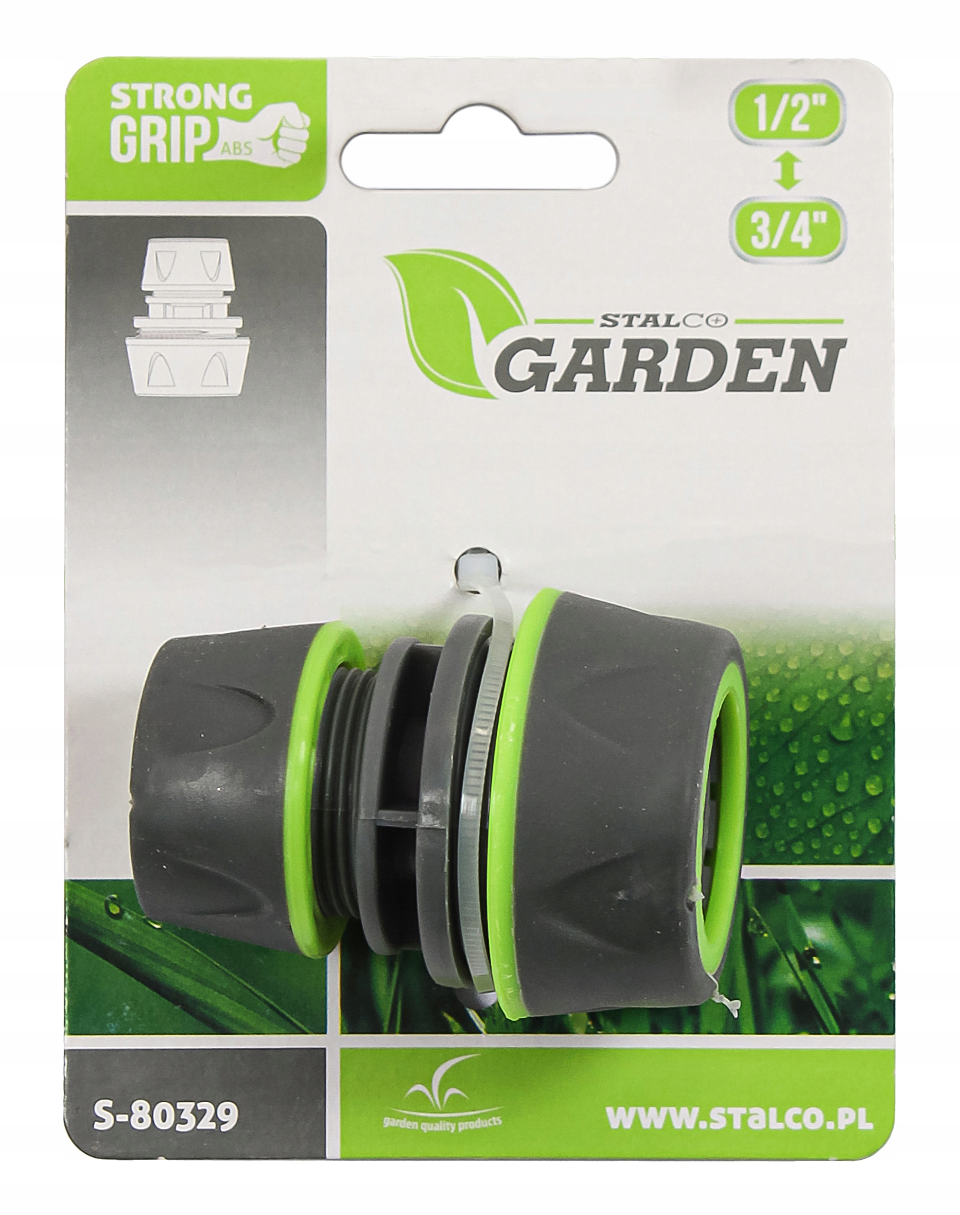 

Reperator do węża ogrodowego 1/2 -3/4 (wąż) Stalco