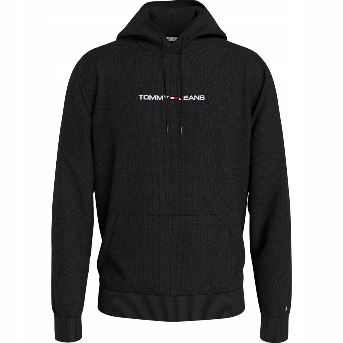 Tommy Hilfiger Pánská Mikina S Kapucí Tjm Linear Hoodie Černá vel. M