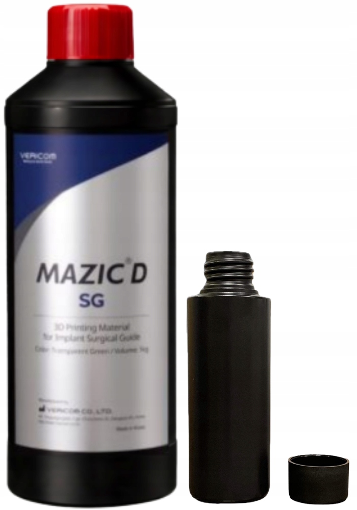 Uv pryskyřice Vericom Mazic Sg Surgical Guide 0,1 kg Pro Chirurgické Šablony