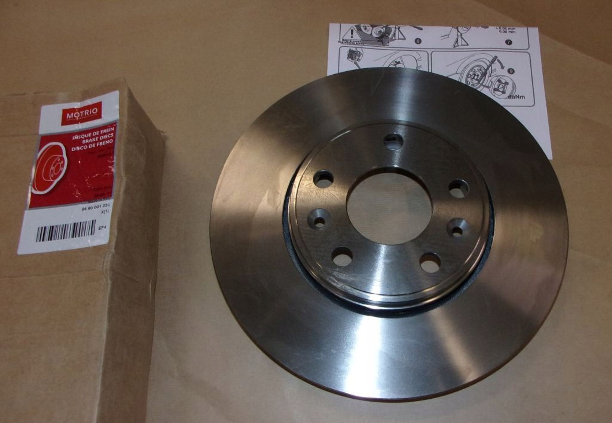 Brzdový Kotouč Laguna Iii,megane III Přední 8660001233