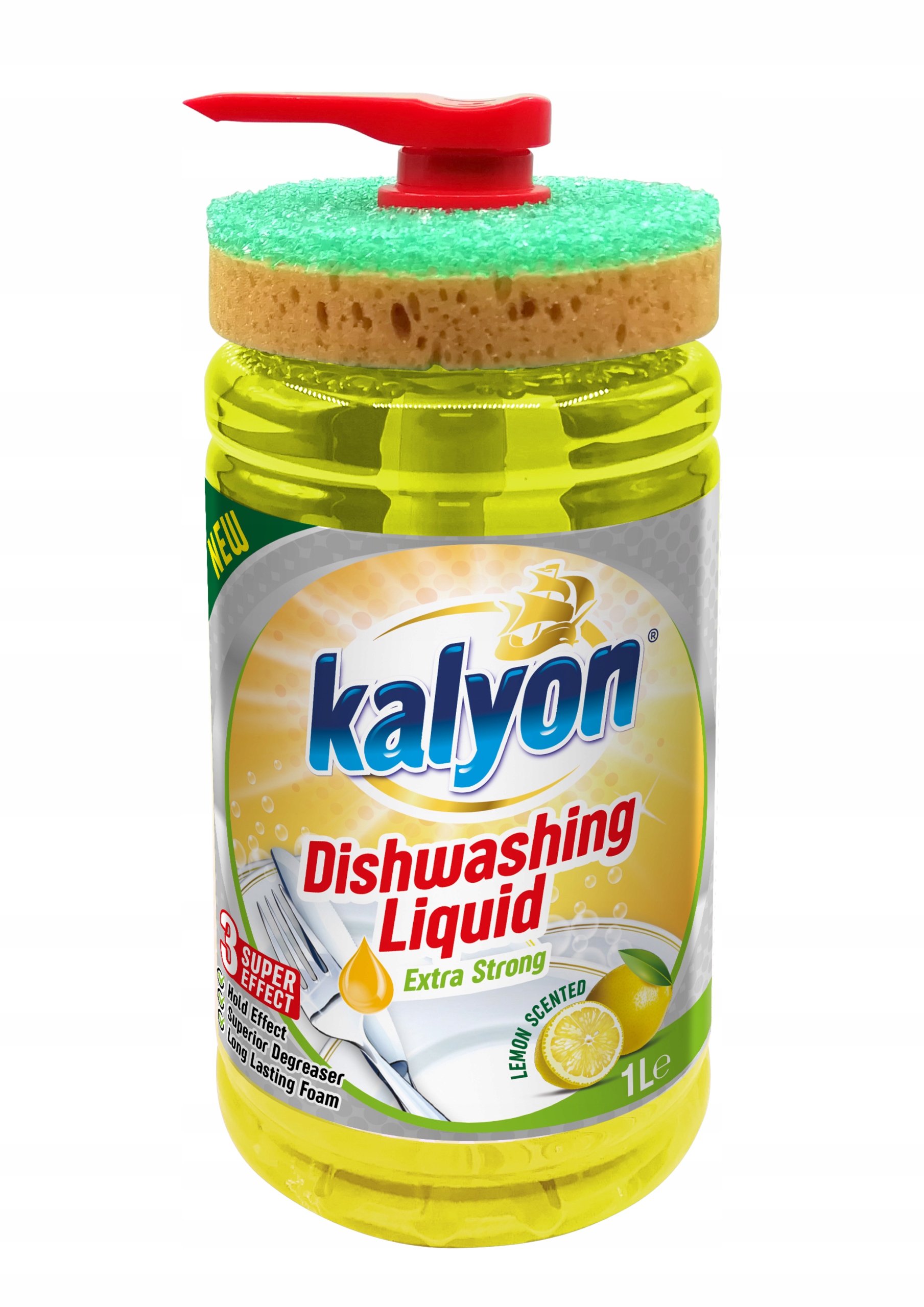 Płyn do mycia naczyń Kalyon cytrynowy 1 l