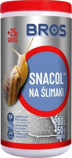

Snacol 3GB Środek Zwalczający Ślimaki Bros 250g