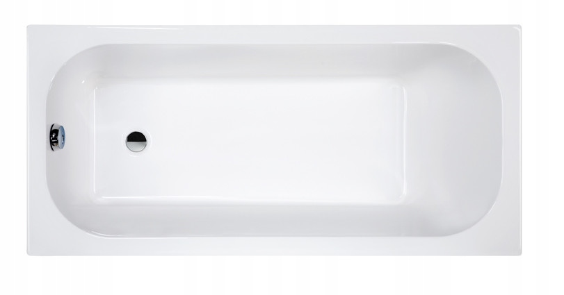 Wanna prostokątna Free Line Wp/free 80x170 mm z stelażem Stw Sanplast 610