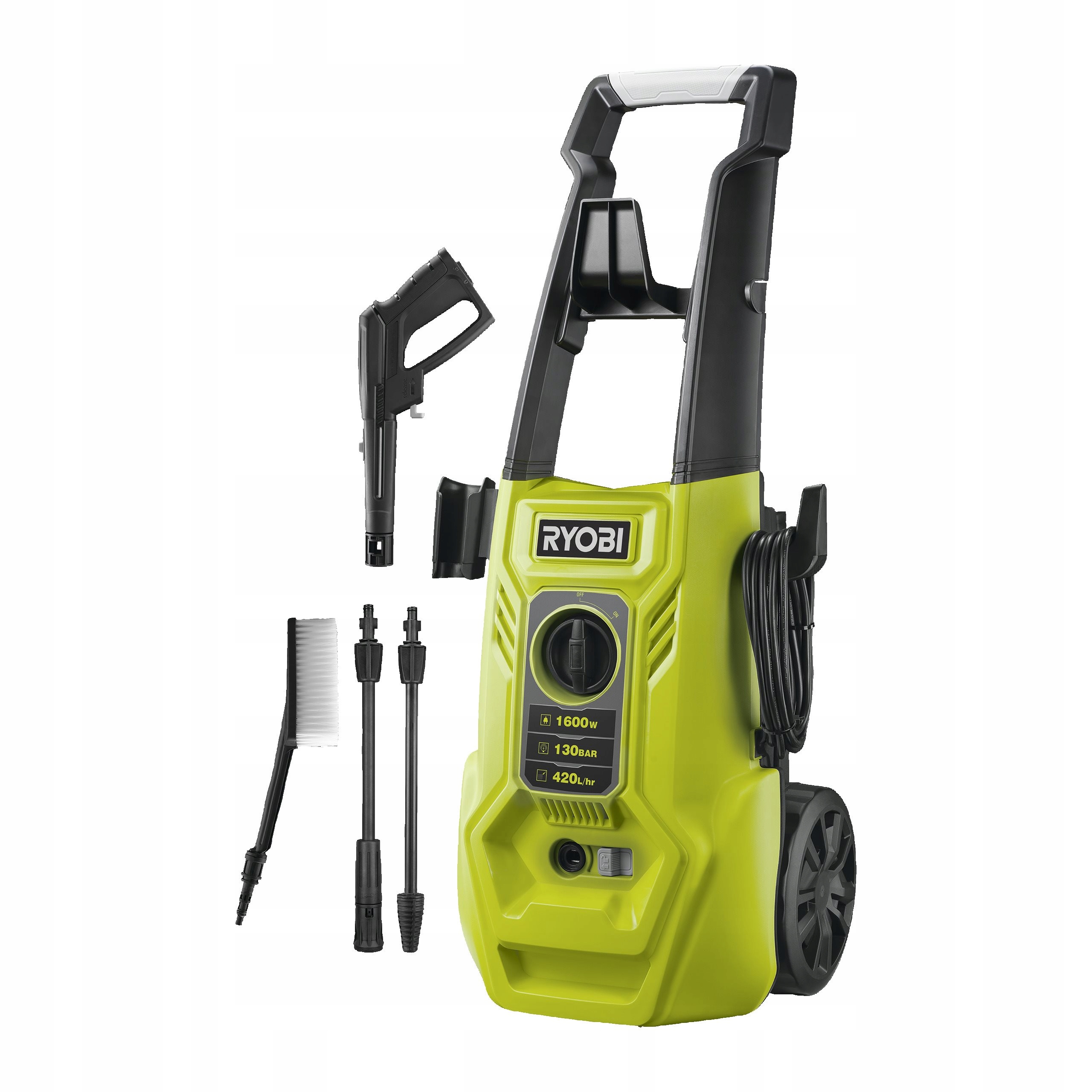 Ryobi RY130PWA Elektryczna myjka wysokociśnieniowa 130 Bar