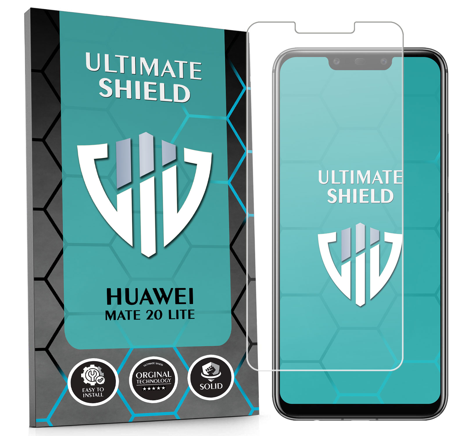 Sklo 3x Displej 7x Fotoaparát Rychlý Objektiv Pro Huawei Mate 20 Lite