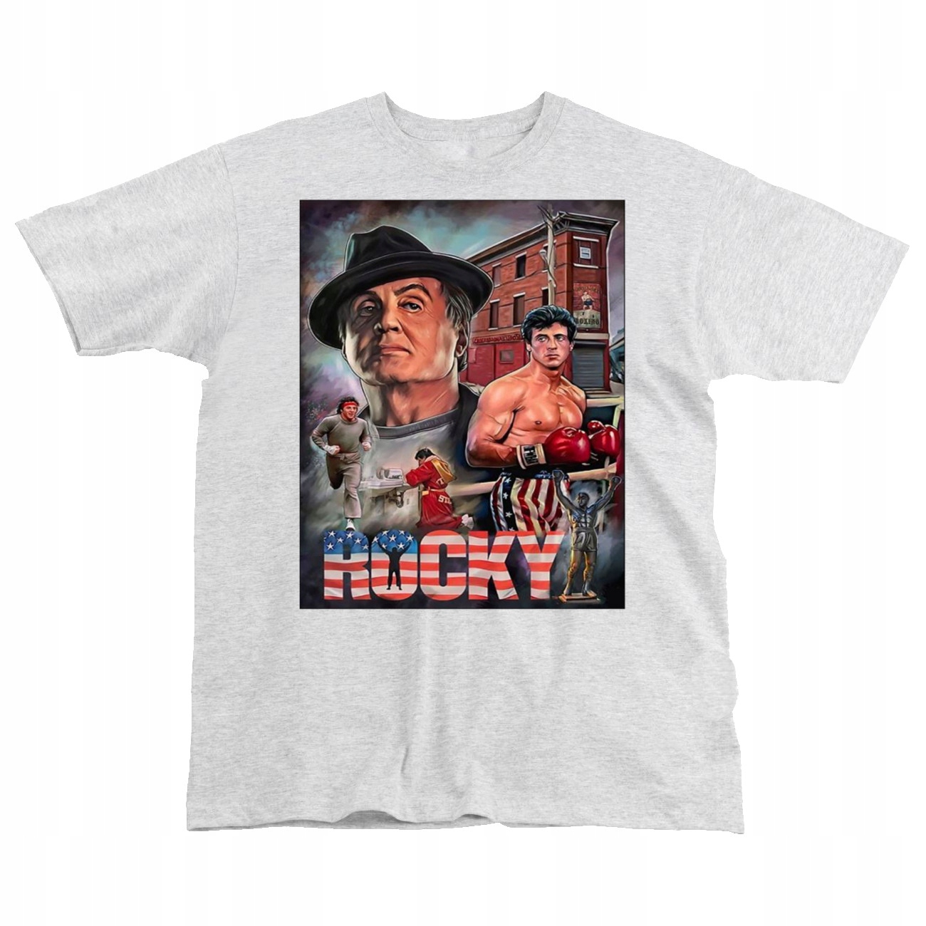 T-Shirt KOSZULKA ROCKY BALBOA STALLONE FILM L 0551 Model 0551