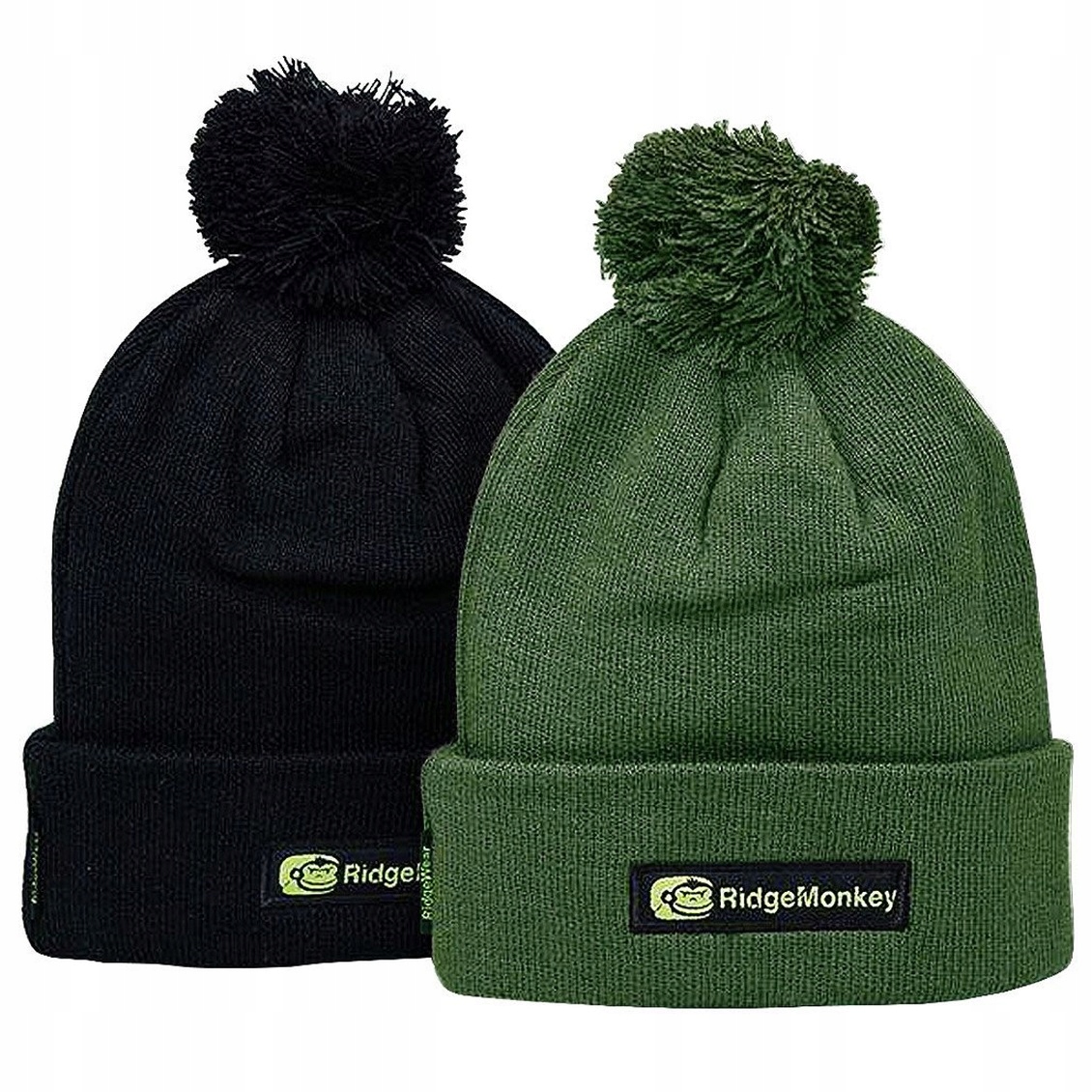 APEarel Bobble Beanie Hat Black Czapka RidgeMonkey