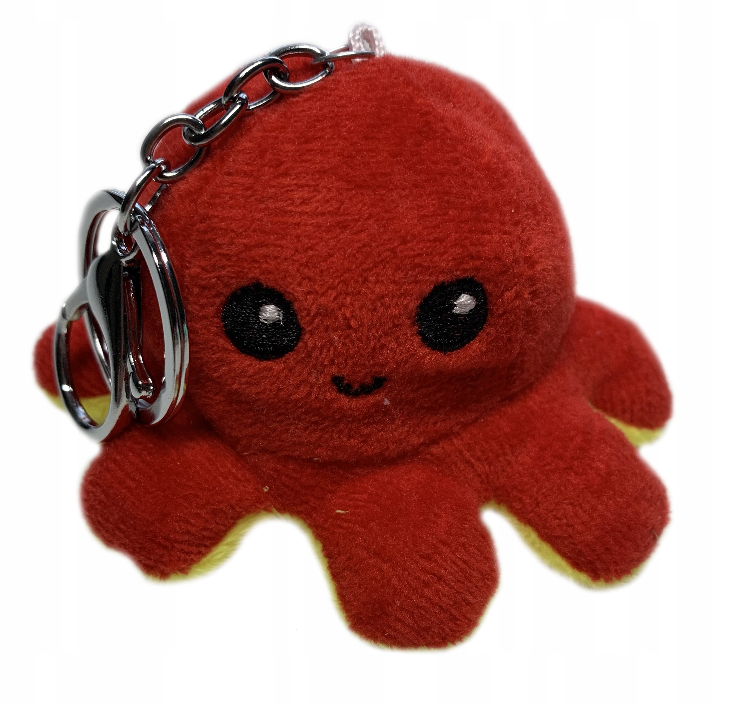 BRELOK OŚMIORNICA MASKOTKA DWUSTRONNA PLUSZOWA Materiał dominujący inny