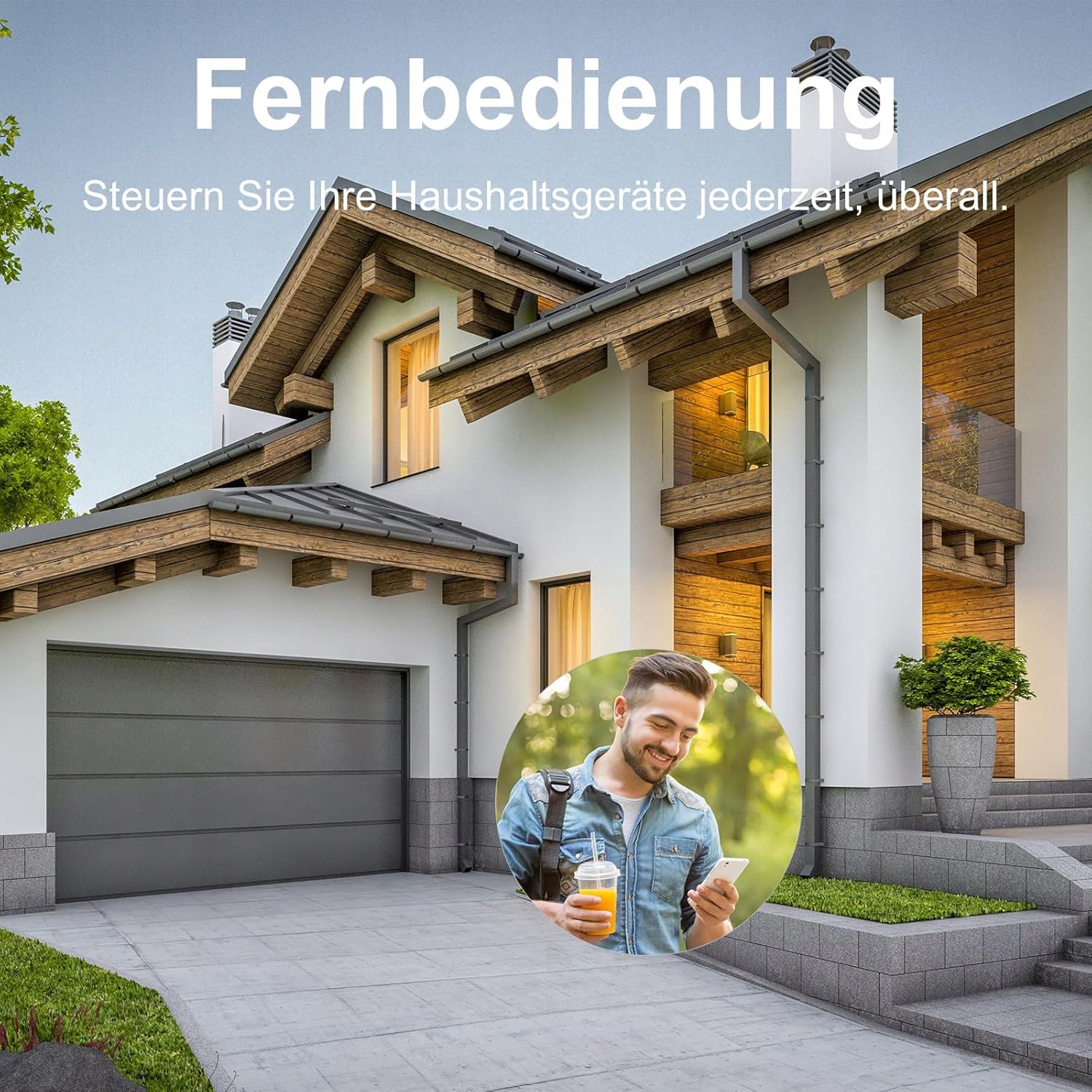 Gniazdko Amazon B0CMXRGBNH WiFi Zasilanie sieciowe