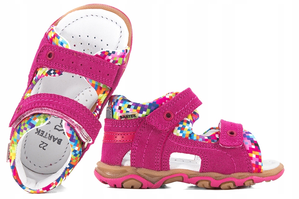 

Bartek 11848 Sandałki Dziewczęce Sandały 21 Różowy