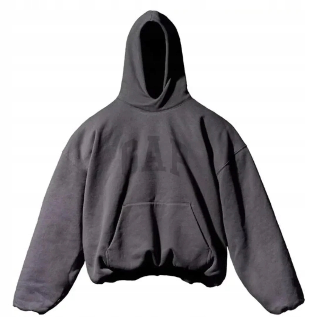 YEEZY GAP ENGINEERED BY BALENCIAGA DOVE HOODIE WASHED BLACK LAA XS
