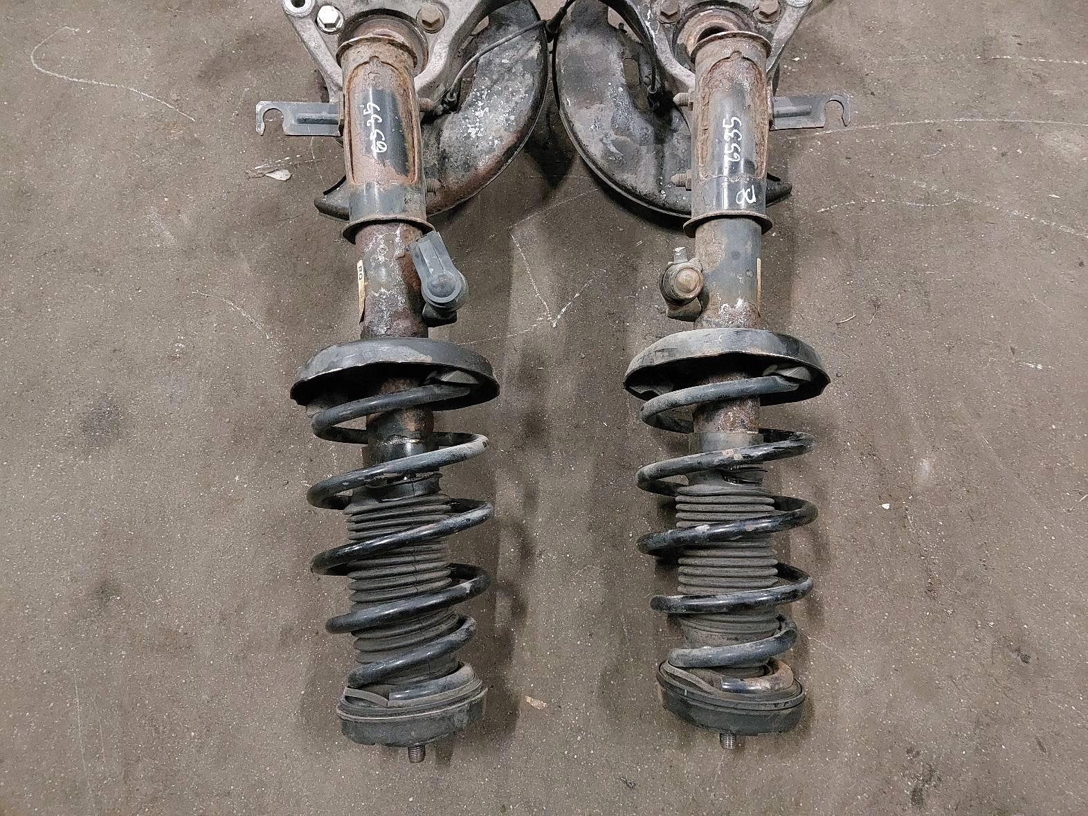 shock absorber spring swing left + right front OPEL INSIGNIA A