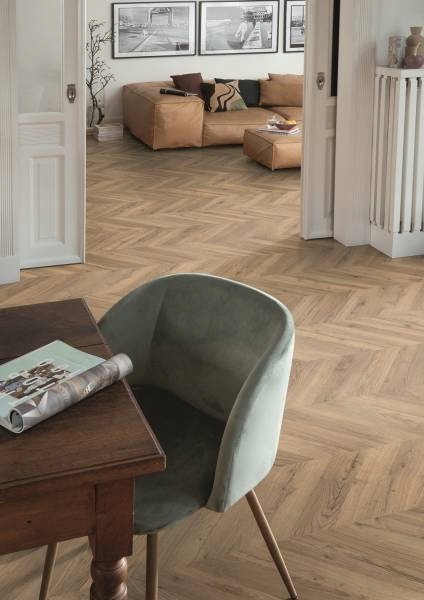 Panele Podłogowe Dąb Rillington Ciemny EPL012 Egger AC4 8 mm 2.53m2 Kolekcja King Size