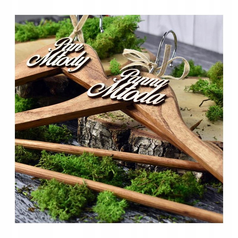 WIESZAKI ŚLUBNE MĄŻ ŻONA PANA MŁODA PAN MŁODY Kod producenta 200