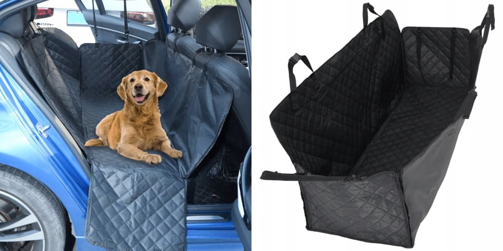 Levně Černá, Autopotah pro psa, 137 x 46 x 50 cm