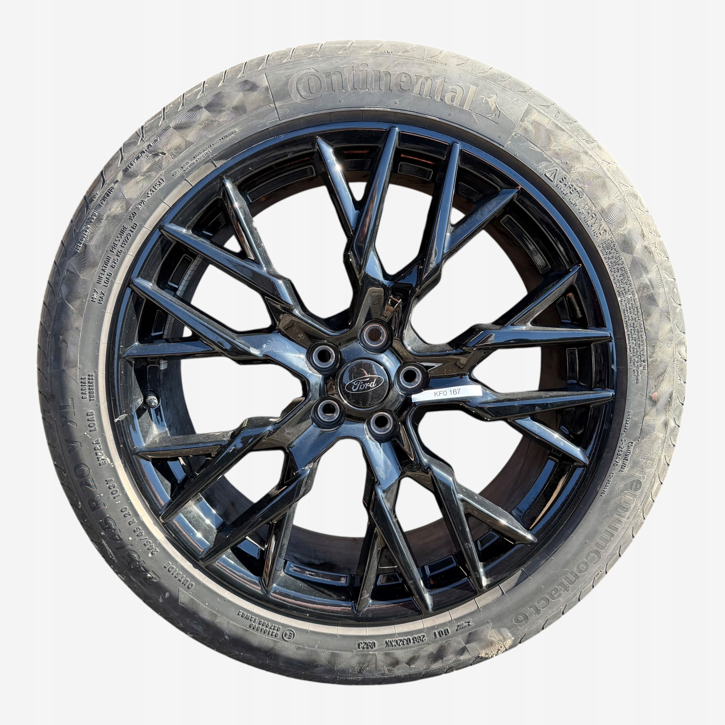 discs wheels tyres FORD KUGA CONTINENTAL 245/45/20" 5MM summer