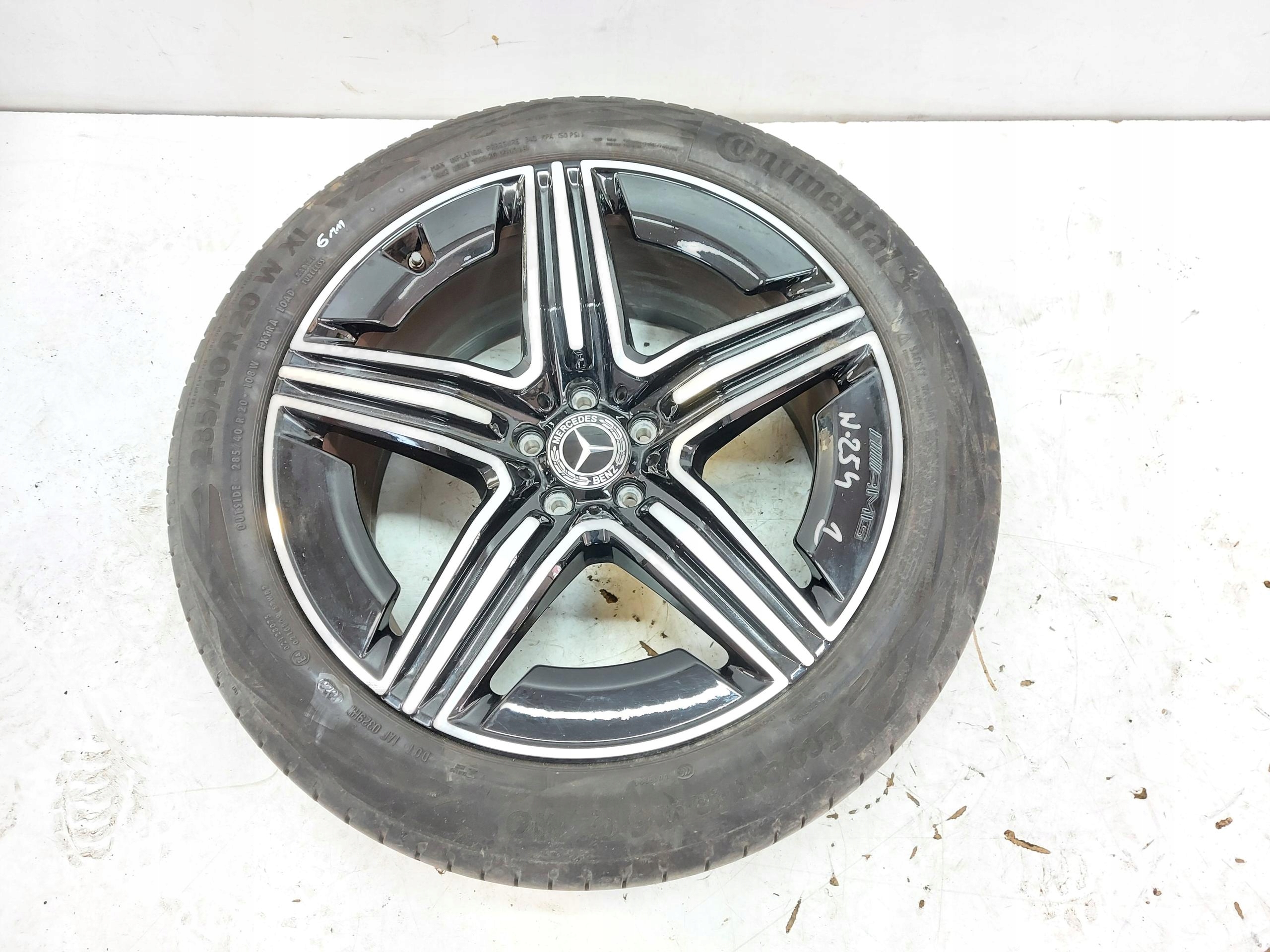 Mercedes W254 GLC 220d disk disk 285/40 R20 A2544010700