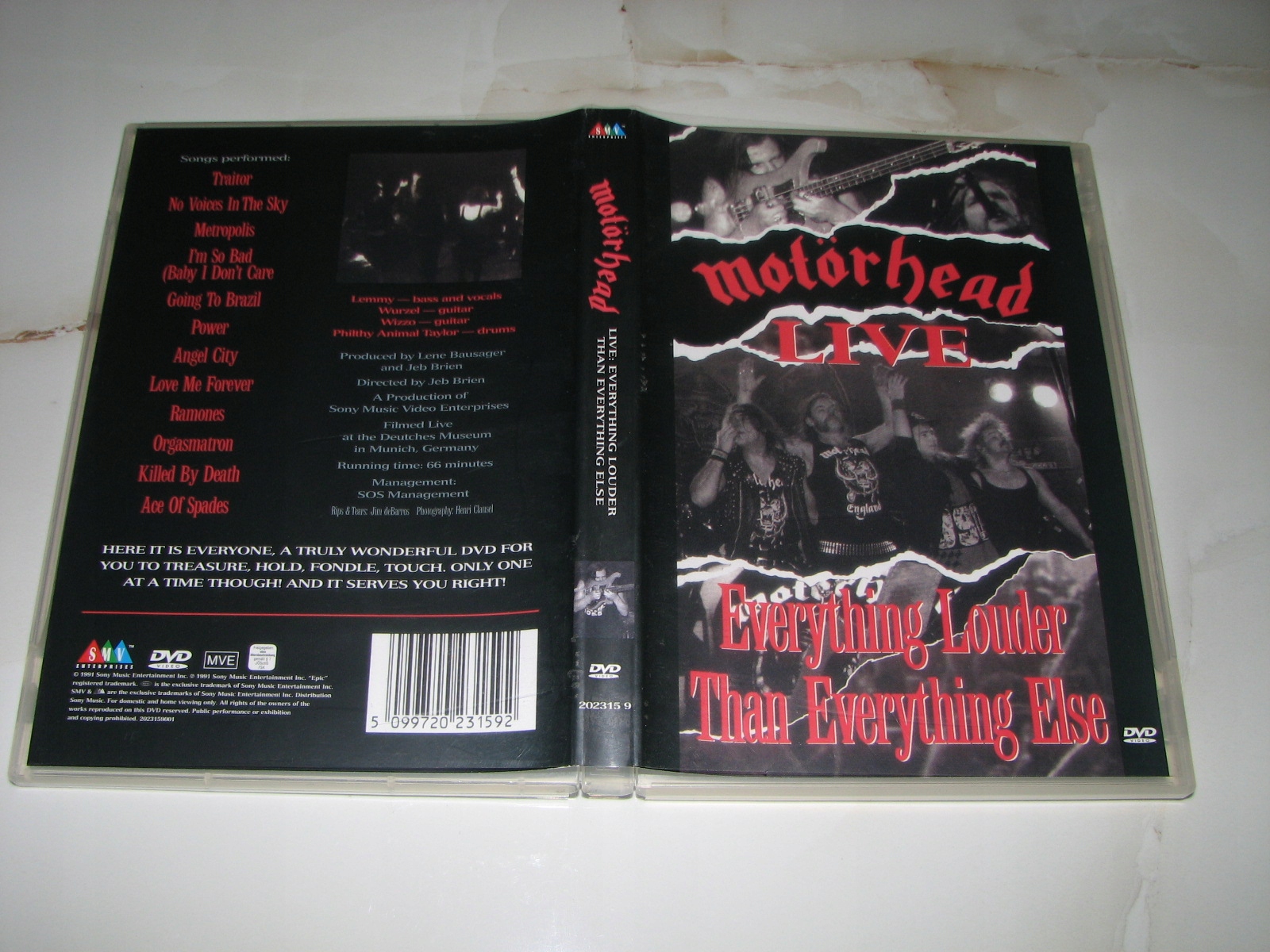 Motorhead Everything Louder - Niska cena na Allegro