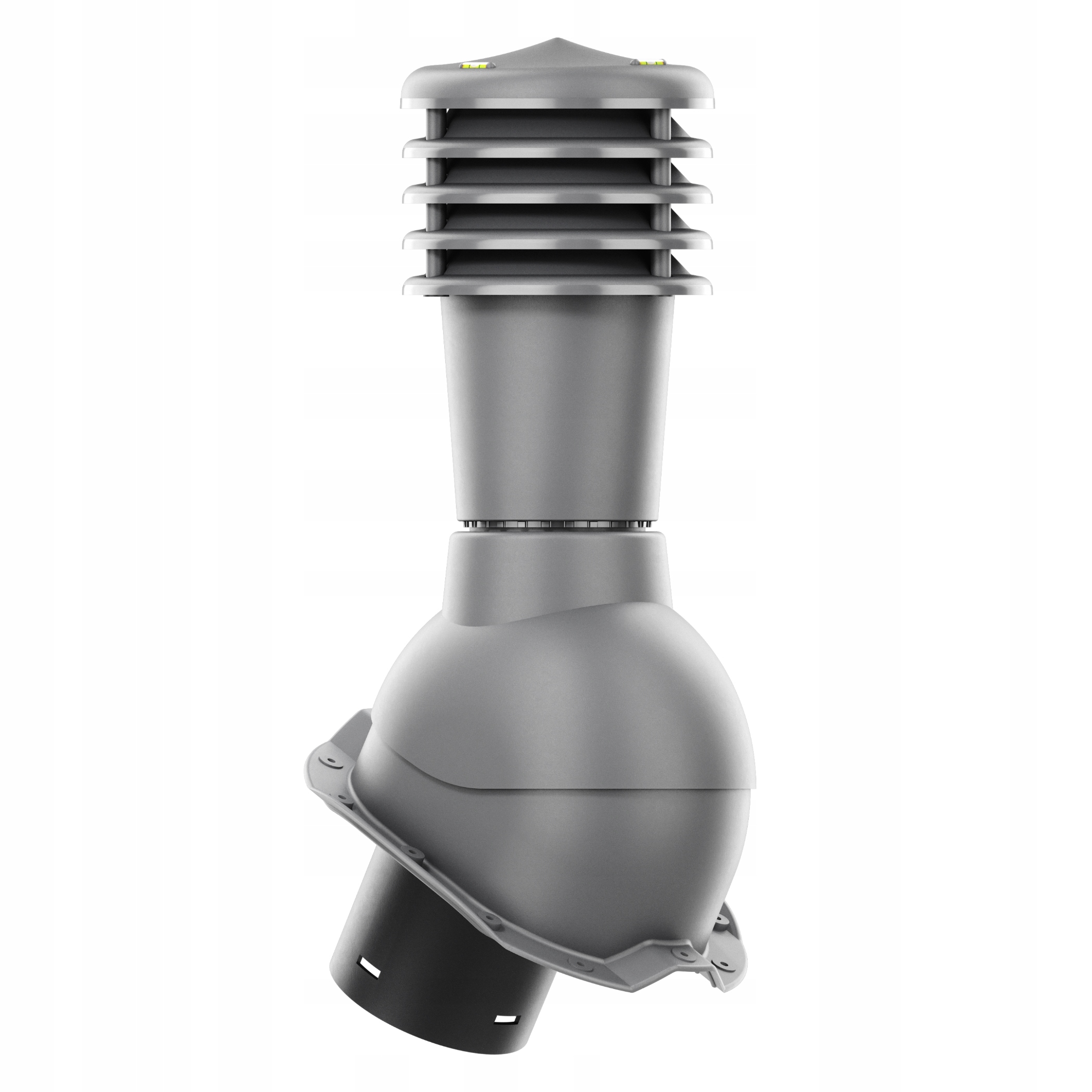 Smart neizolovaný Větrací komín , průměr 125, Trapézový T18, Grafit 7024