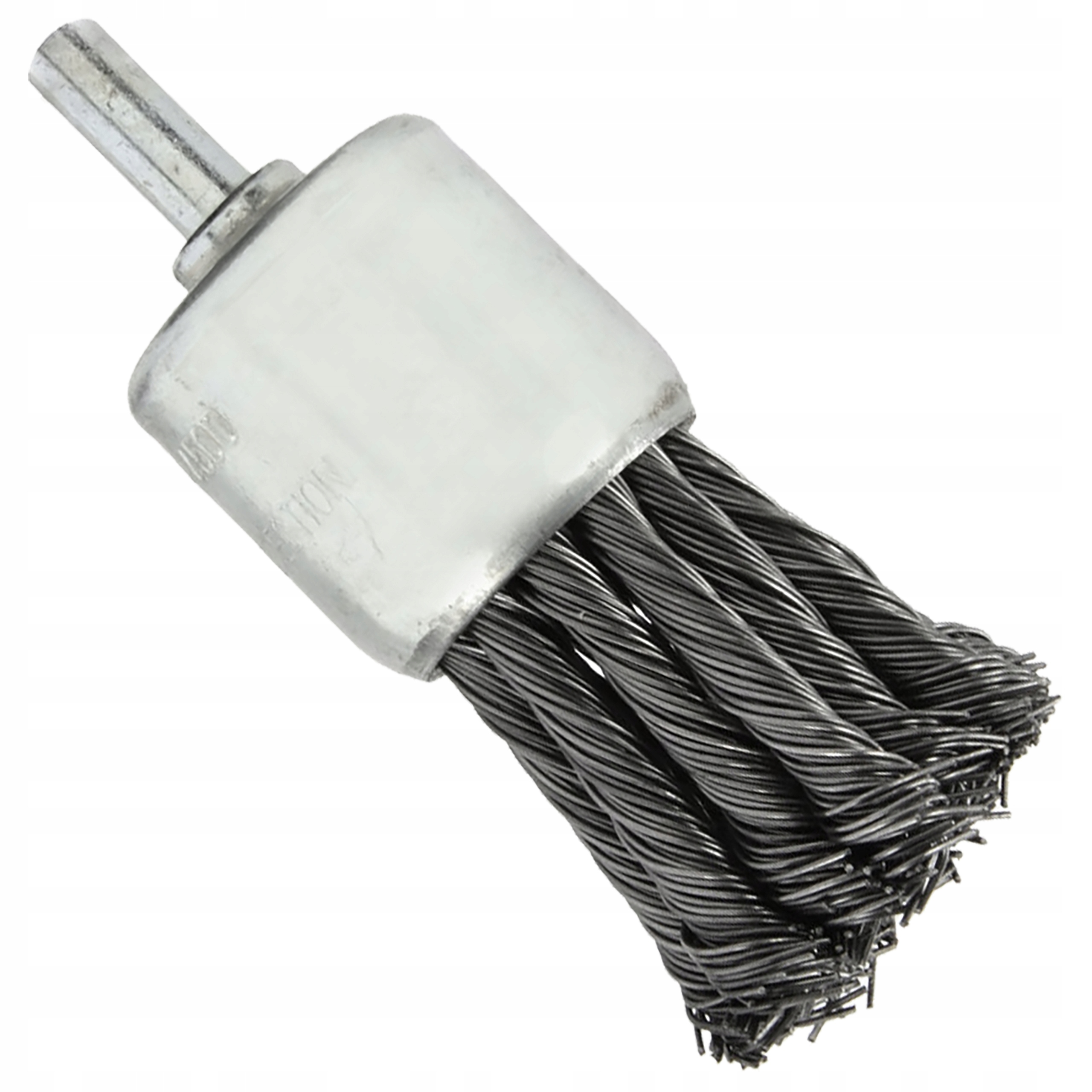 SZCZOTKA DRUCIANA PĘDZELKOWA PLECIONA 28MM DRUT STALOWY NA WIERTARKĘ