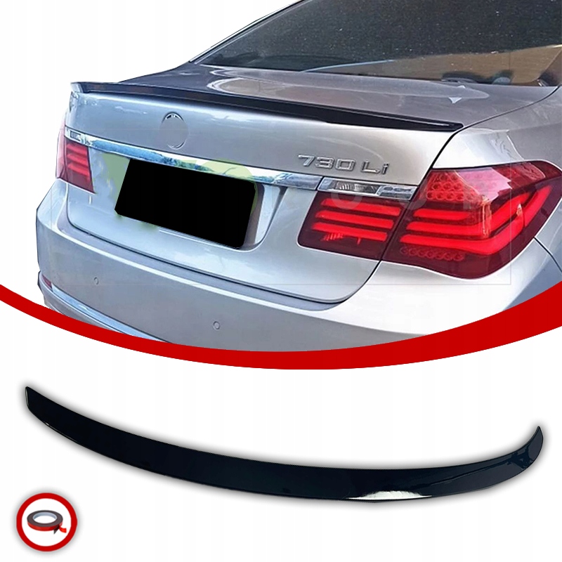 Bmw F01 Letka Spoiler Zadní Krytka M Look Černý Lesk
