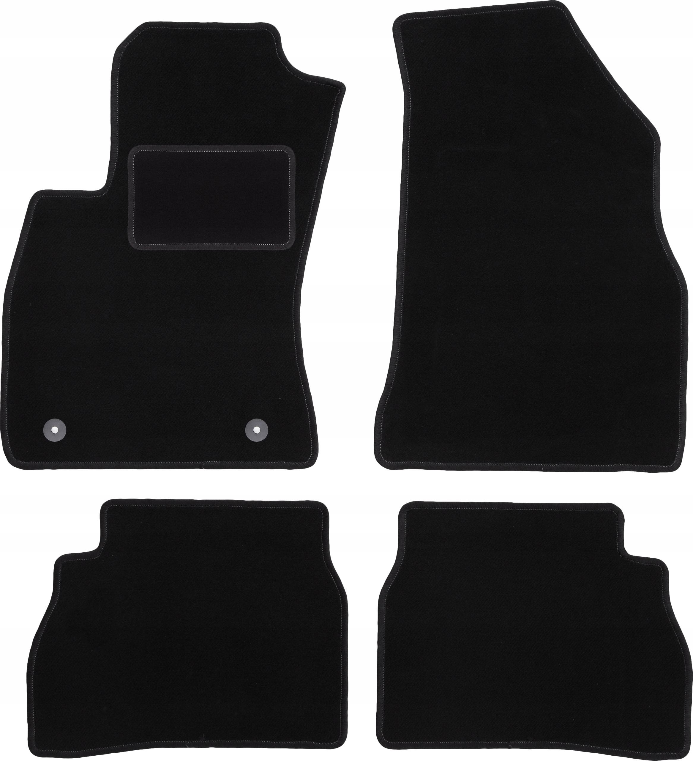 

Dywaniki welurowe kpl Basic do Opel Combo D 11-18