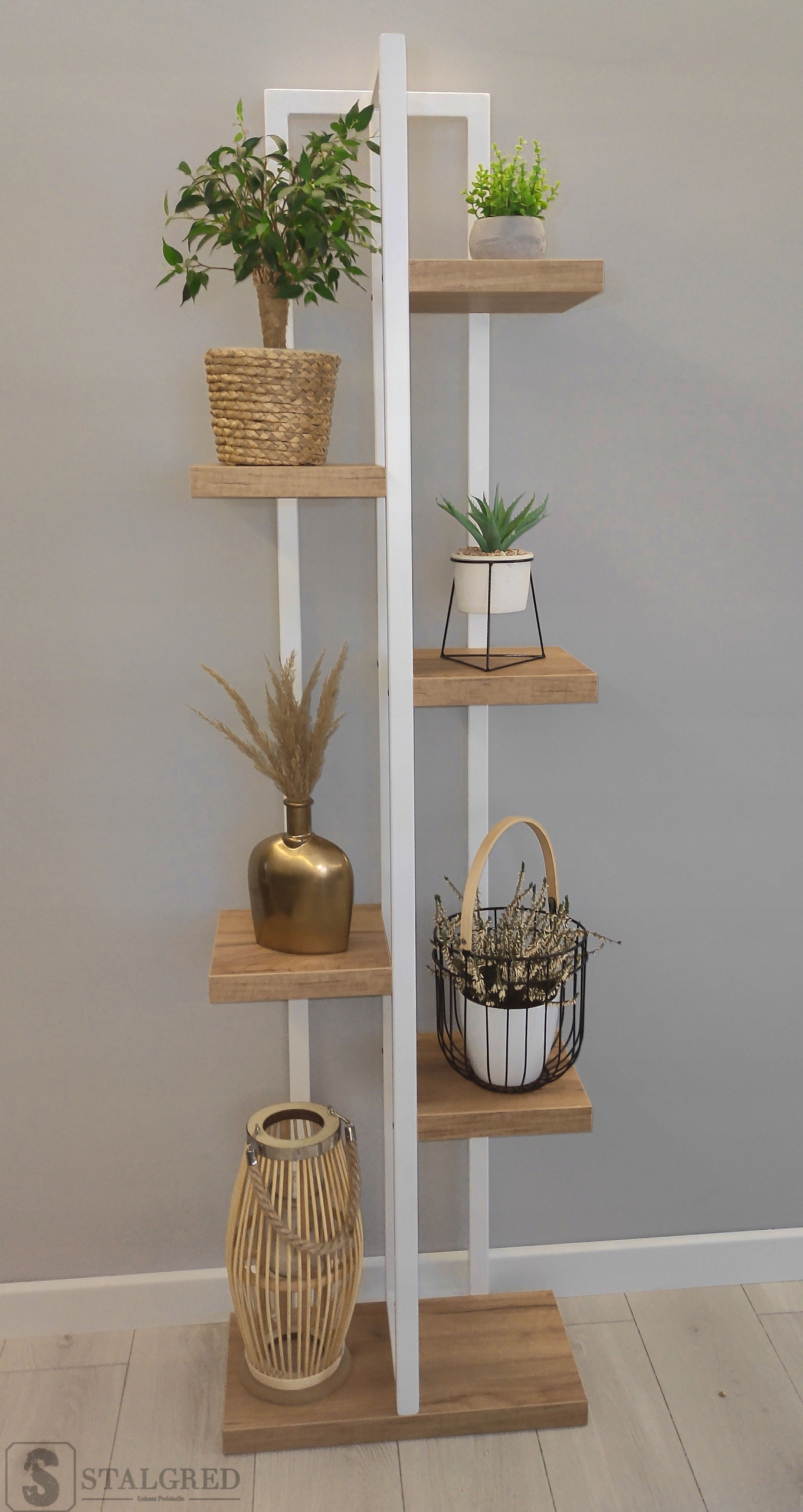 KWIETNIK LOFT INDUSTRIALNY STOJAK DO KWIATÓW Marka inna