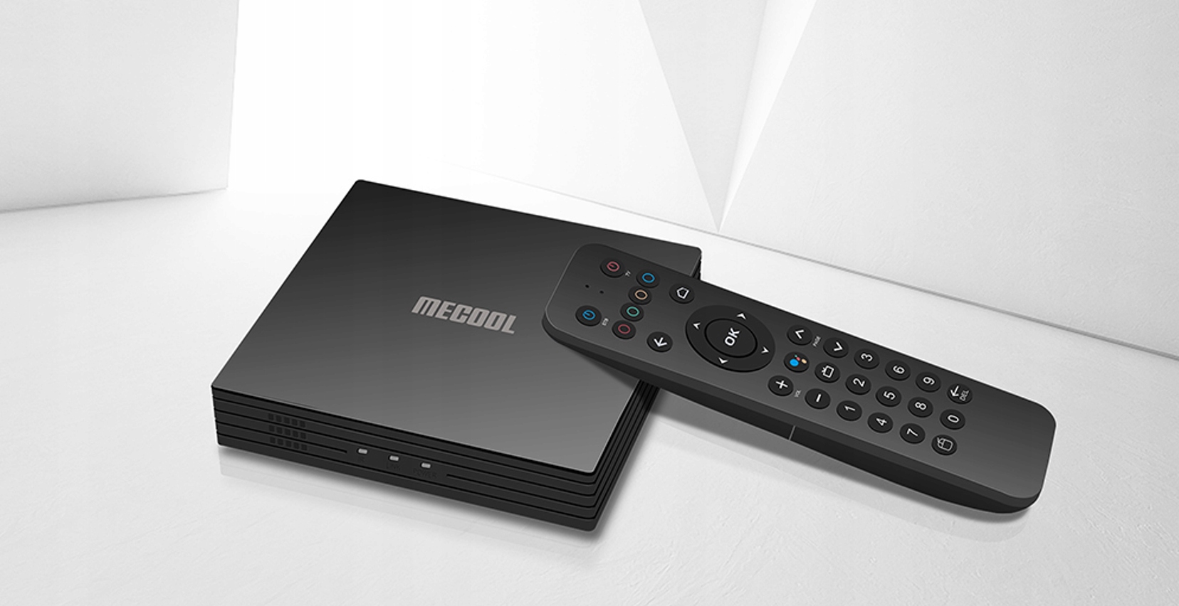 Tv box Mecool KT1 dekoder DVB-T2 HEVC android 10 EAN 5904384071272