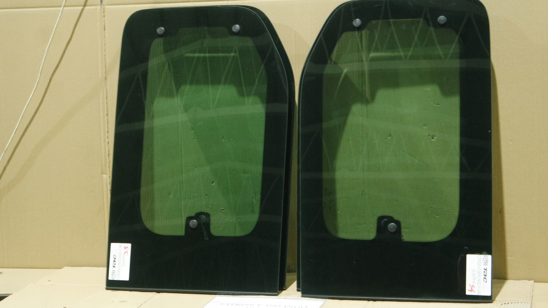 SZYBA KAROSERYJNA CITROEN E-BERLINGO IV RIFTER COMBO 2023R. Numer katalogowy części C5723F53GGHRC