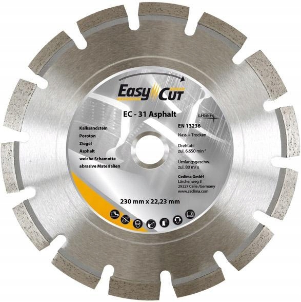 DIAMENT TARCZA DO CIĘCIA EC-31 350x3,2x10x25,4mm CEDIMA
