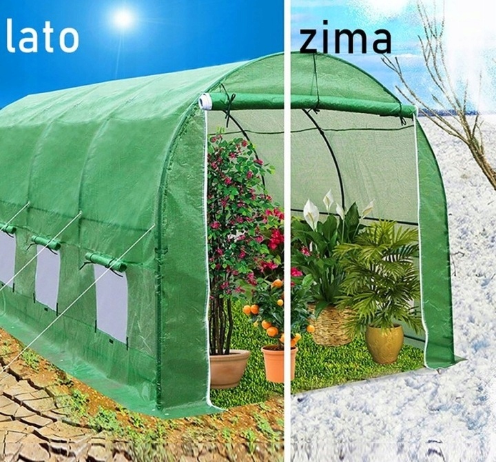 FOLIA ZAMIENNA POSZYCIE NA TUNEL OGRODOWY SZKLARNIA 2x4,5x2m 9m² FOLIAK UV EAN (GTIN) 3567852476898