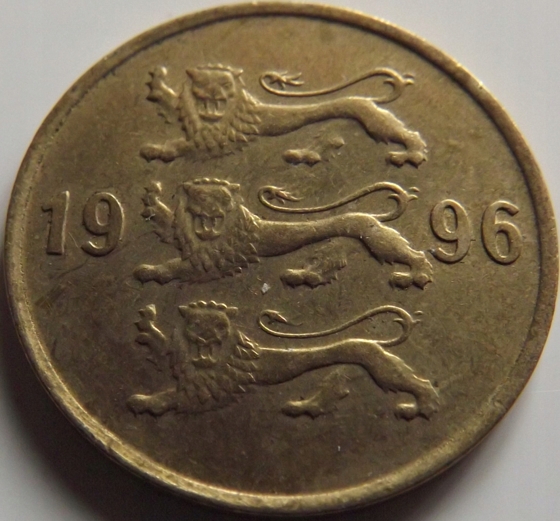 Estonia 20 senti 1996 st. 2