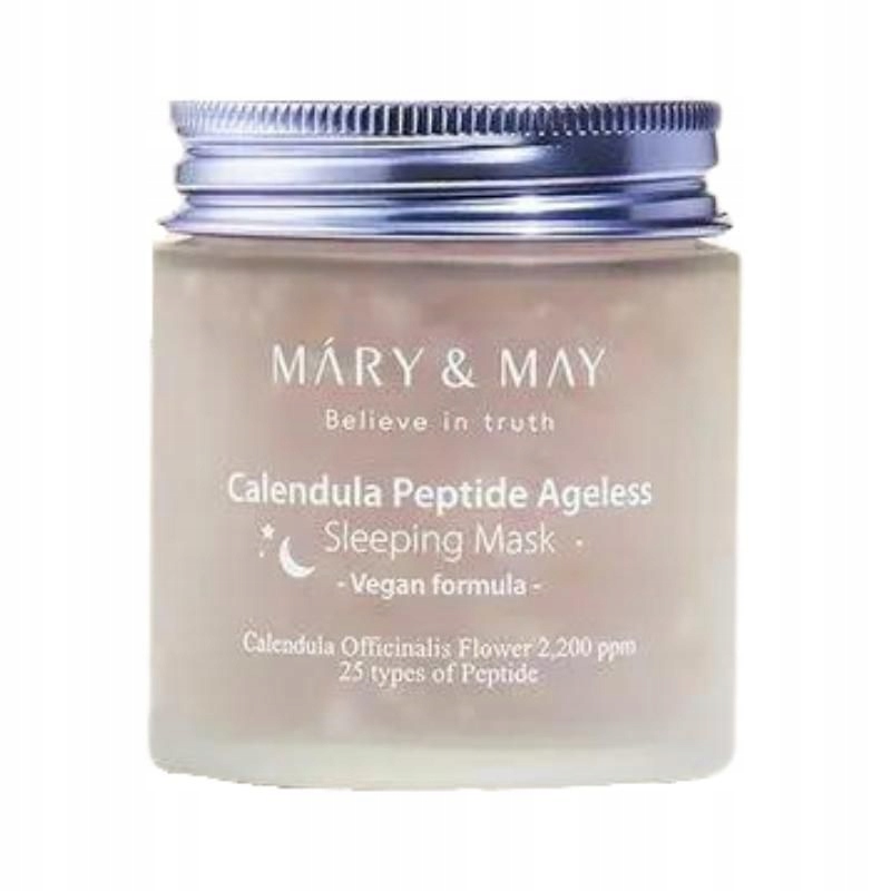 Mary+may Měsíčková Peptidová Omlazující Noční Maska 110 G