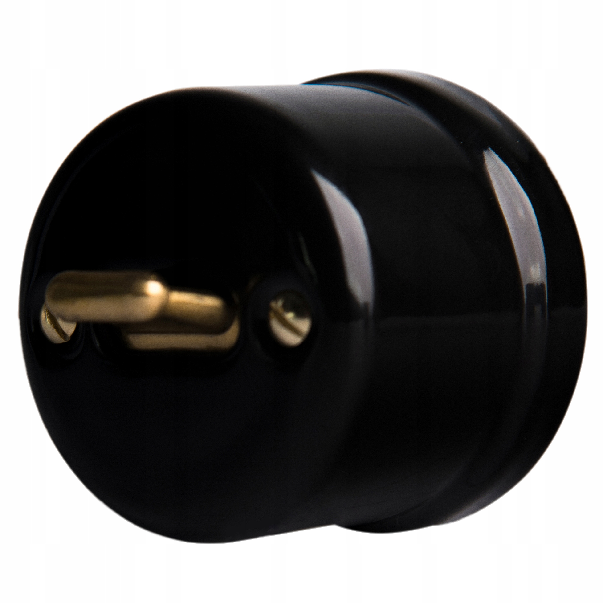 Keramický Nástěnný Křížový Pákový Vypínač, Černý