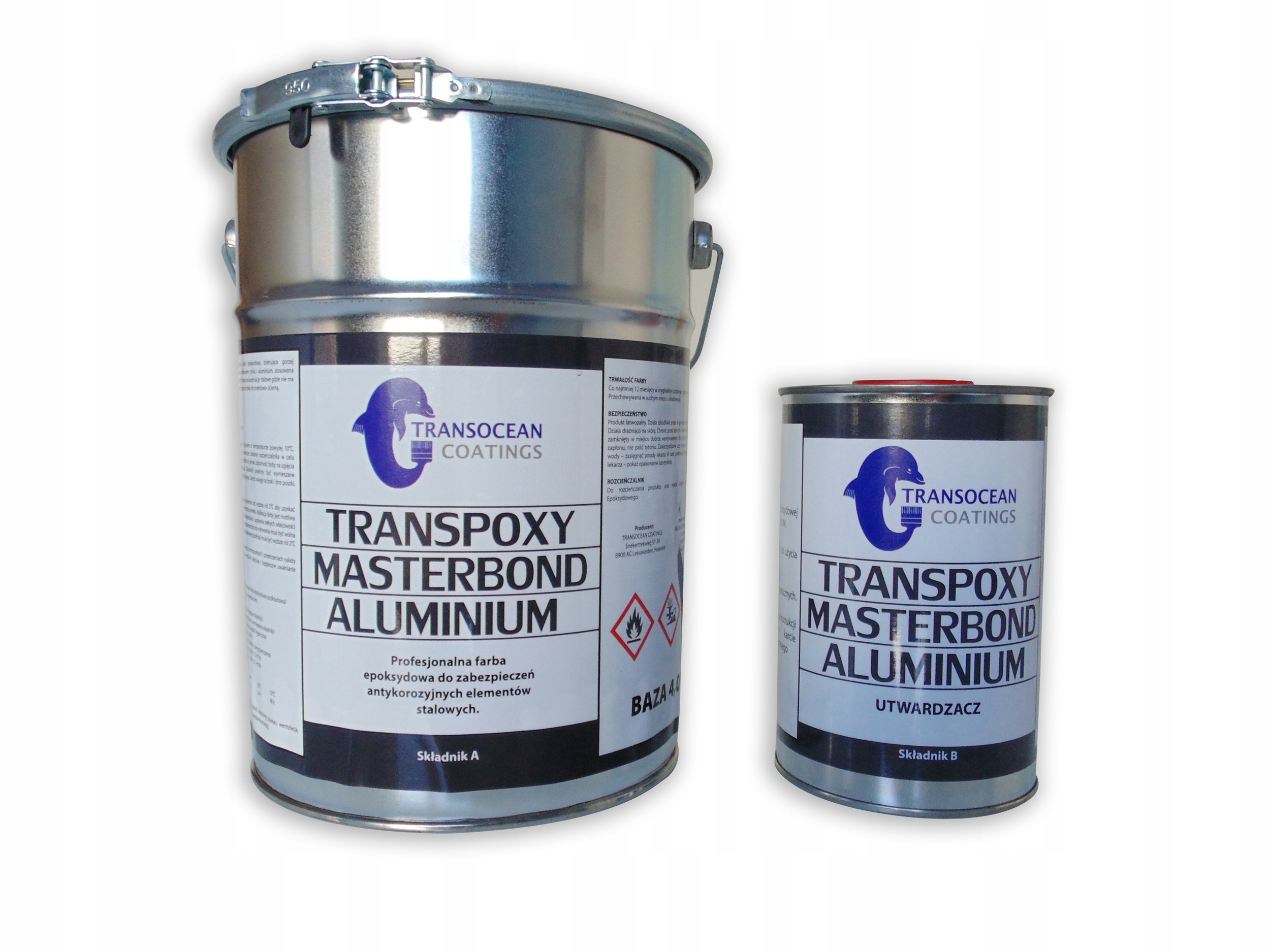 Farba epoksydowa Transpoxy Masterbond Aluminium 5L
