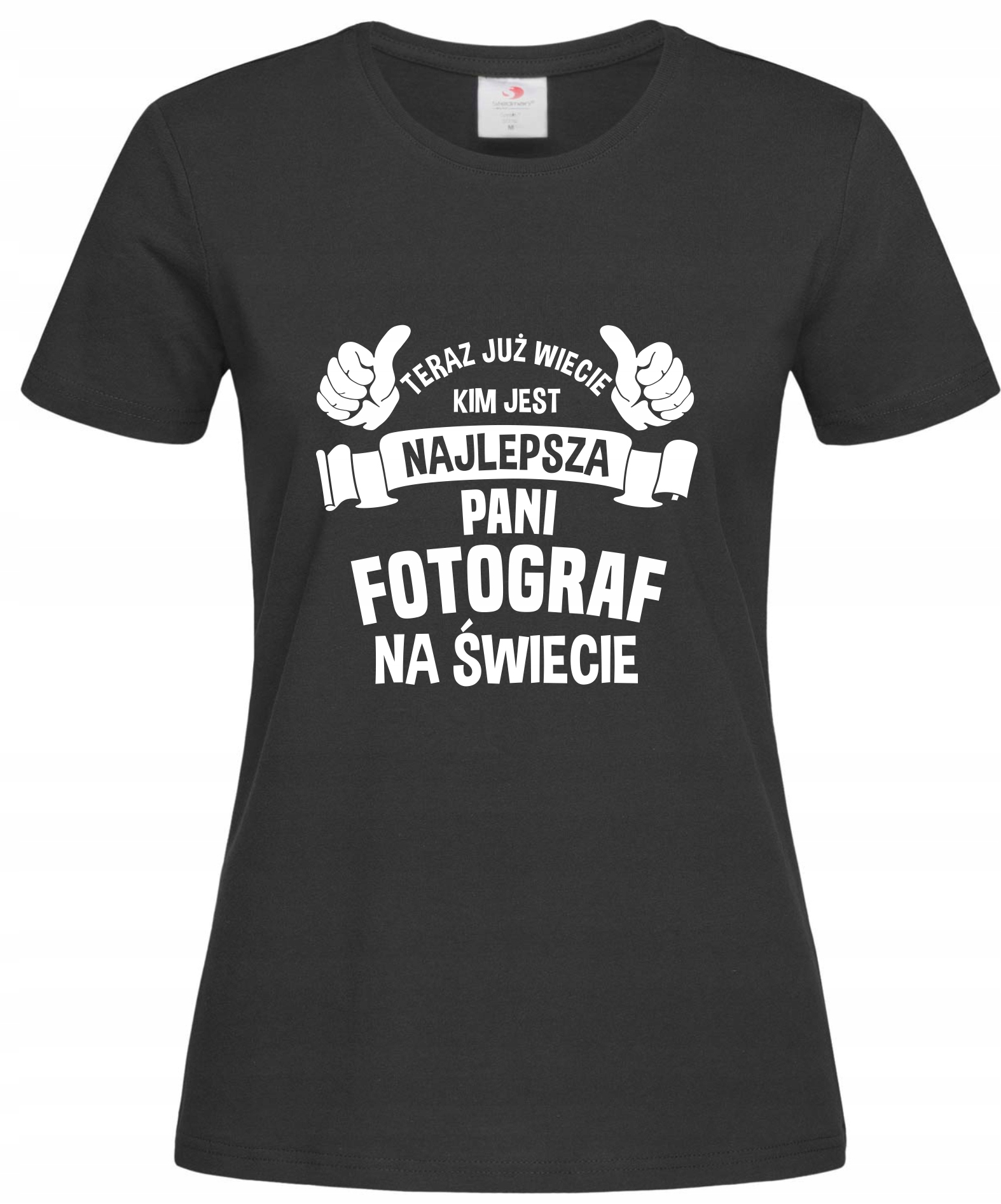 

koszulka Najlepsza Fotograf z nadrukiem zabawna M