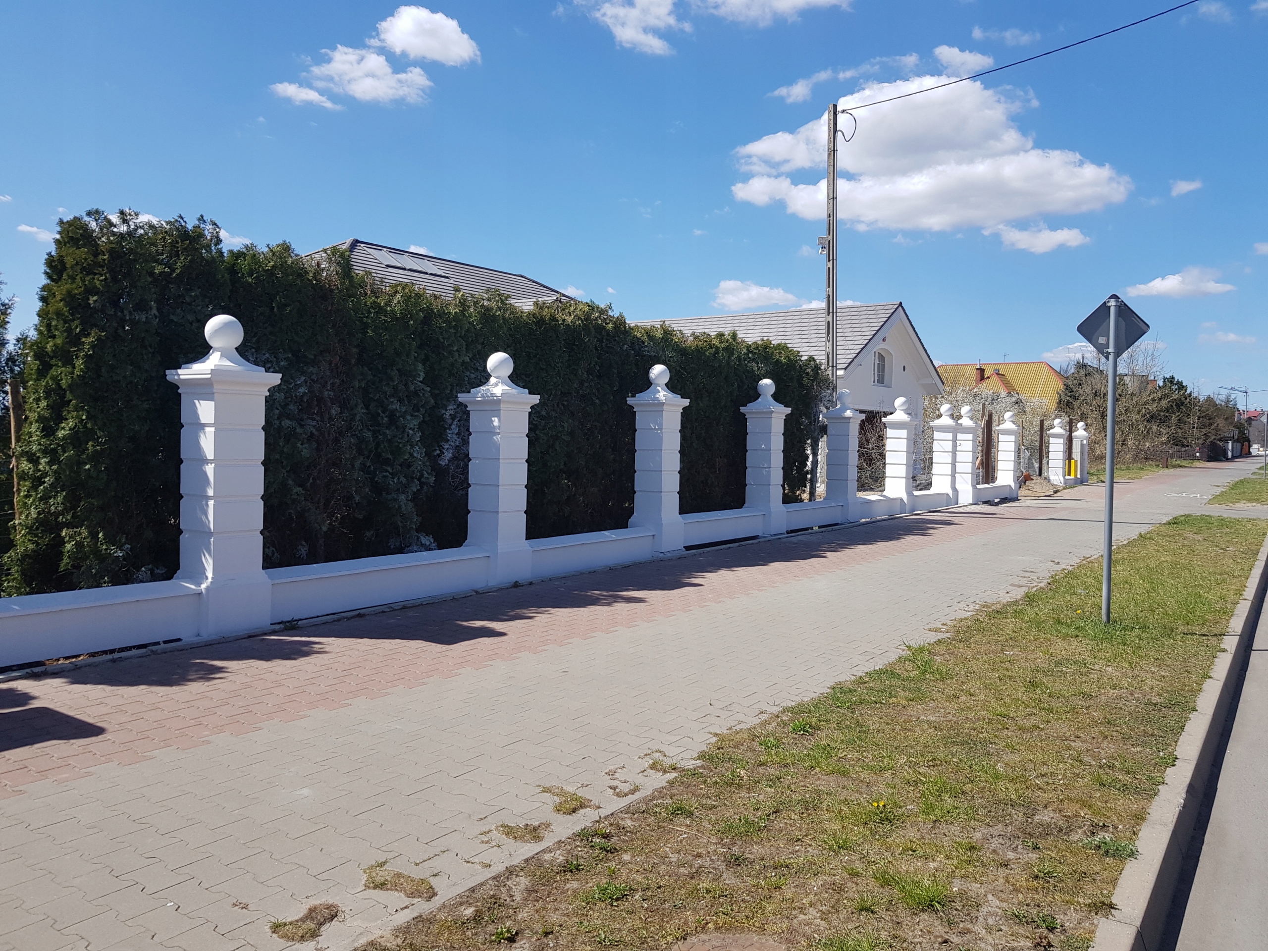 OGRODZENIA DWORKOWE,PRZĘSŁA,PAŁACOWE,SŁUP Marka Stylbet